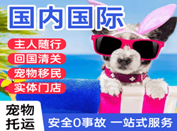 温州龙湾机场邮寄国际宠物托运 【国